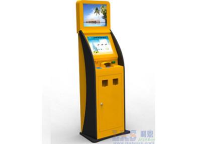 China Ticket Vending Machine Card Issuing Machine Write Magnetic / IC / RFID Kiosk for sale