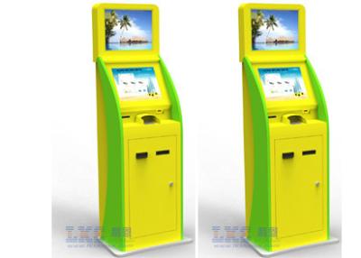 China Windows XP LCD Healthcare Kiosk Digital Bill Payment Machine OEM Free Standing for sale