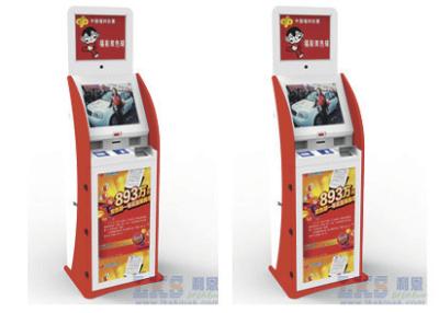 China Las facturas de servicios públicos del lanzamiento de información venden el quiosco dual de la pantalla al por menor para la estación de metro en venta