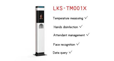 China Cámara termal infrarroja del reconocimiento de cara del termómetro de la frente termal del escáner en venta