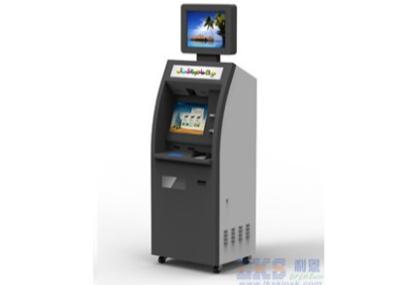 中国 現金アクセプター LKS8590E が付いている二重スクリーンの支払の自己サービス写真の印刷物のキオスク 販売のため
