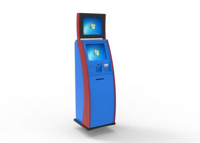 China Receipt Printing Kiosks Touch Screen With Card Reader for sale