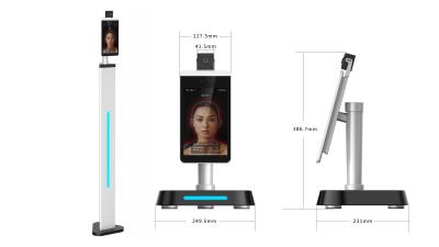 China Stainless Steel Facial Recognition Access Control Infrared Sensor For Adults / Kids for sale