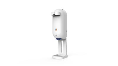 China Distribuidor livre do Sanitizer da mão da detecção da temperatura do sensor 1.1L do toque com orador à venda