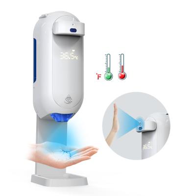 China Wall Mounted Desktop ABS Automatic Hand Sanitizer Dispenser Refillable for sale