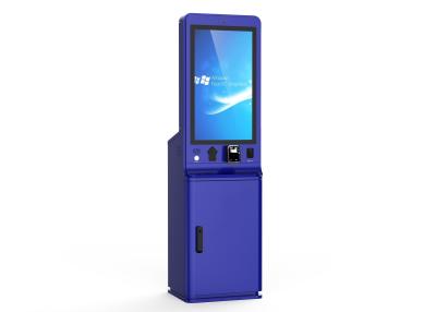 China IP67 Outdoor Parking Payment Kiosk With Cash Acceptor And Credit Card Reader for sale