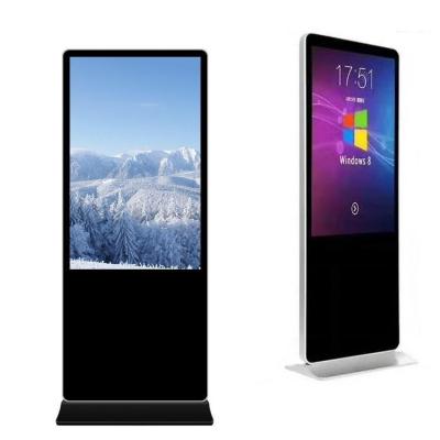 China Vertical Android 6.0 Finger Touch 49 Inch LCD Display Advertising Video Digital Signage Super Slim for sale