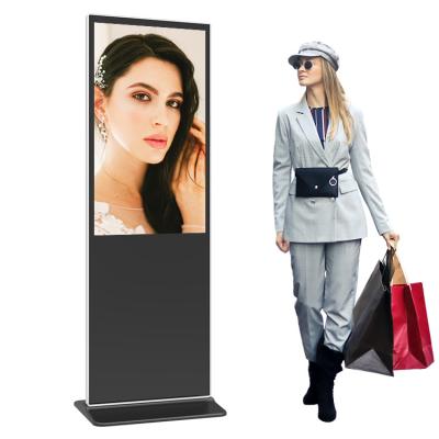 China 43Inch Standalone Lcd Touch Screen RK3288 OS 7.1 System Ultra Slim Cloud Management Smart Digital Signage Displays for sale