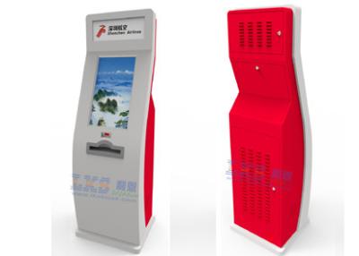 China A4 Laser Printer Self Service Kiosk 1D / 2D Scanner For Public Area Metro Station for sale