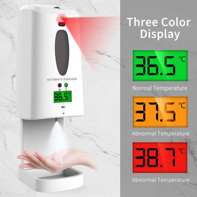China Touchless Foam Spray Hand Hygiene Automatic Sensor Hand Cleaner Soap Dispenser Wall Mounted for sale