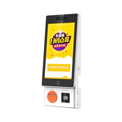 China LCD van het 27 Duimrestaurant Voedsel die Self - service tot Touch screen Bill Payment Kiosk Machine opdracht geven Te koop