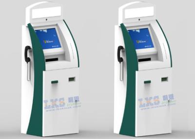 China High Safety Touchscreen Laboratory Test Report Printer Health Kiosk With Platform Scale for sale