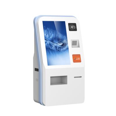 China Hospital Healthcare Kiosk With RFID Medical Card Reader Lab Reports Printer for sale