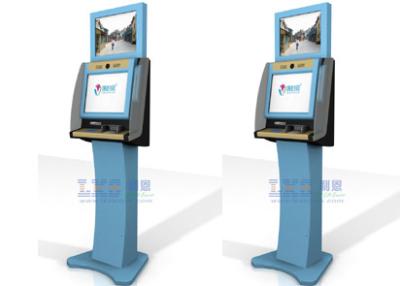 China Vertical Movie Ticket Vending Machine 19 Inch Screen Multimedia Kiosks for sale