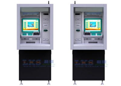 China 17'' Touch Monitor ATM Money Machine Customized With Cash Dispenser for sale