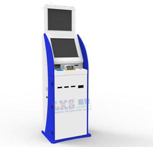 China Customized Cash Payment Kiosk , Computer Enclosure Payment Machines for sale