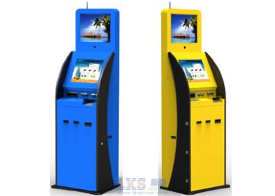 China Indoor Dual Display Self Service Payment Kiosk Interactive With POS Terminal for sale