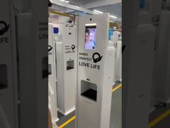 3D Digital Face Recognition Temperature Screening Kiosk