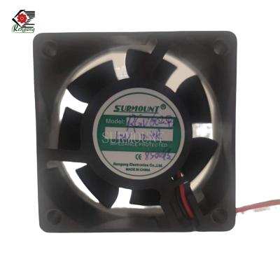 China 6025 DC Axial Cooling Fan 60x60x25mm 12V 24V DC Brushless Fan for sale