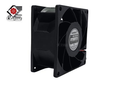 China reducción del nivel de ruidos plástica axial del marco del ventilador de 80x80x38m m 12V DC en venta