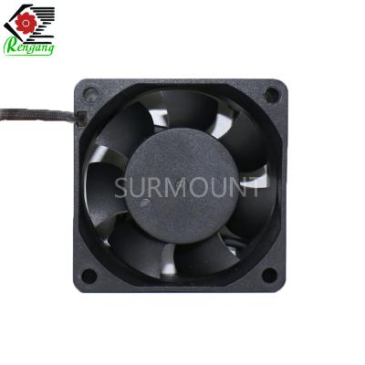 China Multifunctional 60x60x25mm Brushless Fan 24V DC With Seven Leaves for sale