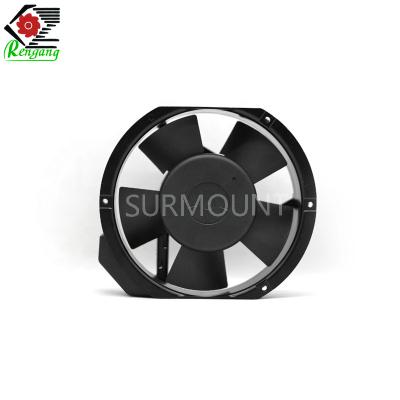China Black 150mm Outer Rotor Fan , 110 Volt Cooling Fans Aluminium Alloy for sale