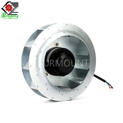 China 190mm 220V AC Centrifugal Fan , Centrifugal Exhaust Fan Cast Iron Ball Bearing for sale
