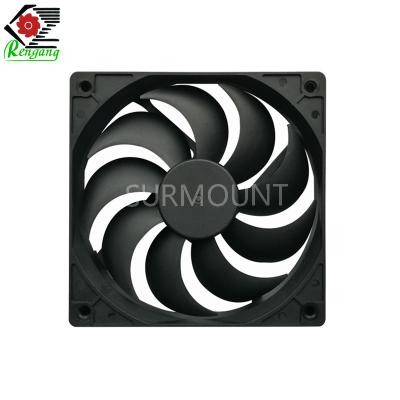 China 3000 RPM 48V Computer Cabinet Cooling Fan , 120mm Case Fan With 9 Leaves for sale