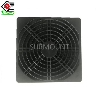 China Negro plástico del guardia de la fan de los accesorios 120m m del ventilador de la termoestabilidad en venta