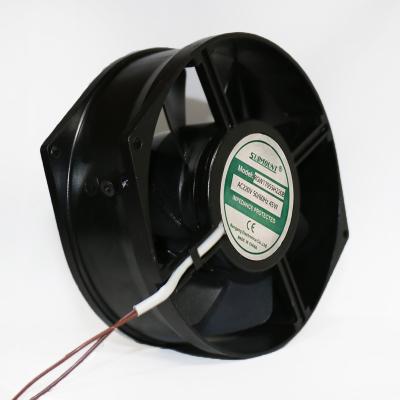 Chine les fans de lame en métal de 46W 170x150x55mm imperméabilisent la réduction du bruit roulement à billes à vendre