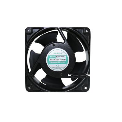 China 110V 220V AC Axial Cooling Fan 120x120x38mm Shaded Pole Type With 5 Leaves for sale