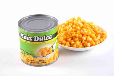 China Canned Corn Kernels / Yellow Sweet Corn High Temperature Sterilization for sale
