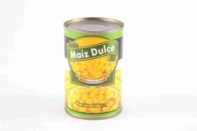 China Safety Sweet Canned Vegetables Tinned Sweetcorn In Syrup No Preservatives for sale