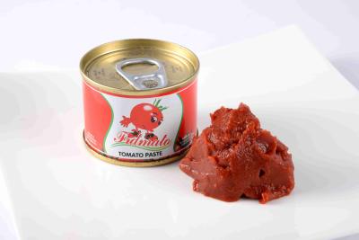 China Excellent Fine Taste Double Concentrated Tomato Paste Normal Open Lid for sale
