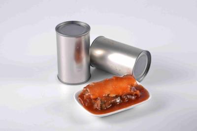 China Private Label Atlantic Mackerel Canned Fish In Tomato Sauce Without Chili Pepper for sale