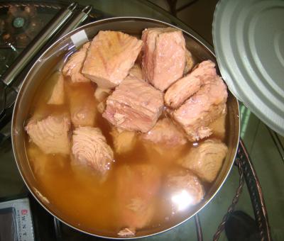 China Canned Yellowfin Tuna Chunks In Brine / Tuna Fish Can Custom Private Label for sale