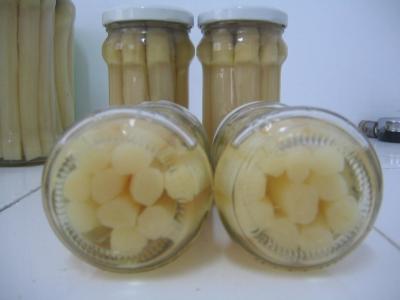 China Espárrago blanco conservado fresco de la alta vitamina sin sabores y preservativos en venta
