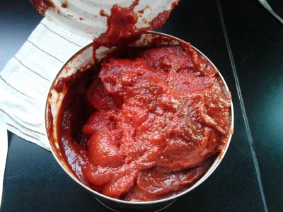 Chine Sauce tomate en boîte par coupure froide sans odeur et agents de conservation particuliers à vendre