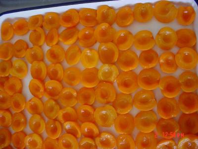 China Canned Apricot Halves In Syrup For Yogurt , Cereal And Saldas 850mlx12 for sale