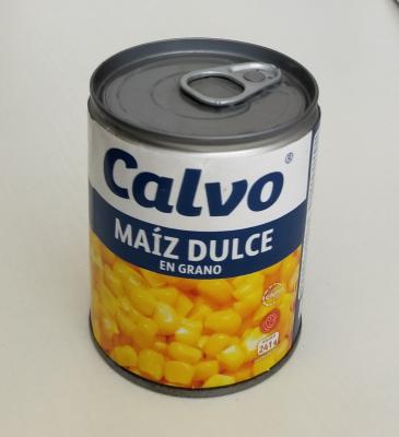 China Stackable Canned Sweet Corn Kernel with Easy Open Lid 241g Maiz Dulce for sale