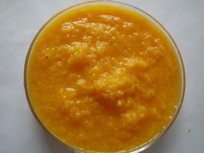 Китай Золотое значение ПЭ-АШ пульпы 3.0-4.0 плода 60% апельсина мандарина желтого цвета 3Л продается