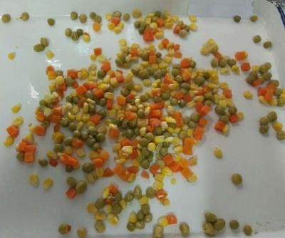 China HACCP Soft Taste 425g Canned Mixed Vegetables for sale