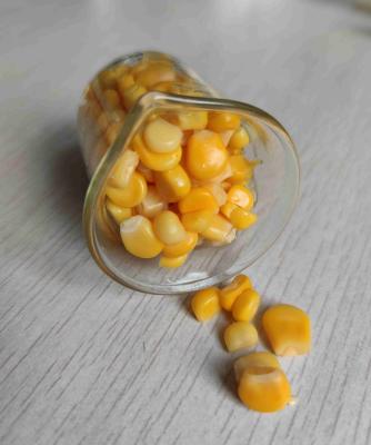 China Metal Tin Packed Sweet Corn Kernels With Private Label for sale