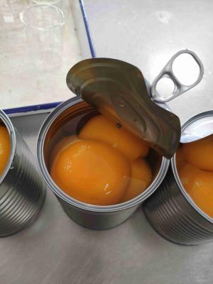 China El IFS 3000g 1800g Havles conservó el melocotón amarillo en jarabe ligero en venta