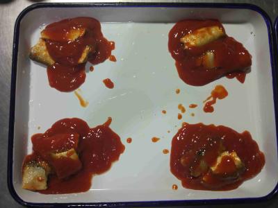Chine le maquereau 155g a mis en boîte des poissons en sauce tomate HACCP a délivré un certificat à vendre