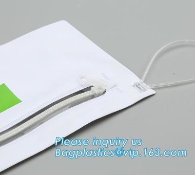 Chine sac rescellable de poche de serrure de fermeture éclair de glisseur de poly-sac de vinyle, sac de tirette de vinyle de glisseur de promotion pour l'emballage de cadeau, vinyle zip-lock à vendre