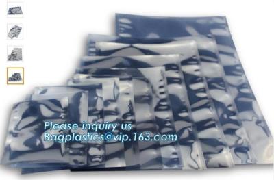 Китай Напечатанный Статик ЭСД противостатической фольги ЛДПЭ анти- защищая противостатический пластиковый вакуум Мбб барьера влаги упаковки замка застежка-молнии продается