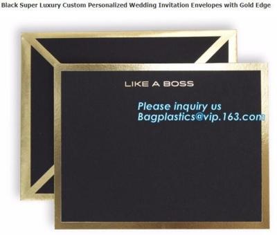 Китай Классическое золото Браун стиля А3 А4 А7 грузя логотип таможни конверта бумаги Крафт продается