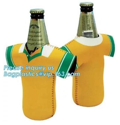 China OEM Eco Friendly Dinnerware Christmas Wine Bottle Covers For Paty Wine Dress Up Bag for sale