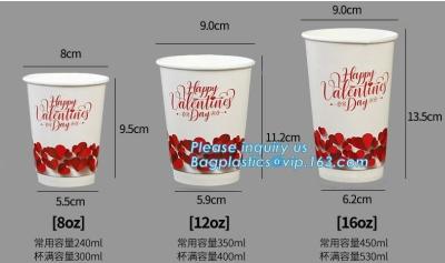 Chine Tasse de papier isolée jetable de café chaud d'ondulation avec des couvercles de cappuccino, tasse de papier jetable faite sur commande tasse de café de papier de 6 onces à vendre